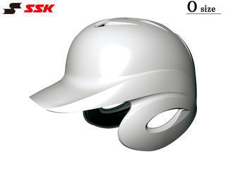 SSK エスエスケイ 【メンズ・ユニセックス】硬式打者用両耳付きヘルメット【ホワイト】【O】H8500