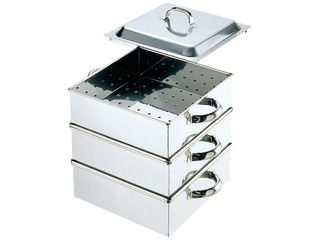 EBM 江部松商事 ＥＢＭ　１８−８　業務用角蒸器　６０cm　２段の通販は