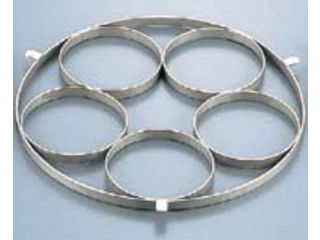 EBM 江部松商事 ＥＢＭ　１８−８　ゆで麺鍋用リング　Ｂタイプ　φ１３５×５穴の通販は 7,944円