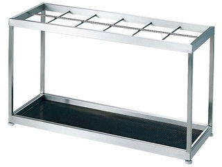 EBM 江部松商事 【代引不可】ＥＢＭ　１８−８　レインスタンド　１２本立　ＭＳ−１２Ｕの通販は 33,994円