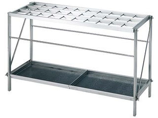 EBM 江部松商事 【代引不可】ＥＢＭ　１８−８　折りたたみ式　レインスタンド　３０本立の通販は