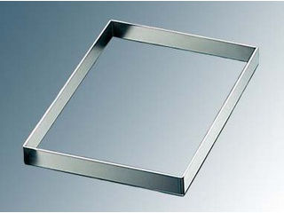 EBM 18-8 角型 ケーキリング 570×370×H40 EBM(江部松) 18-8(ステンレス) 角型 ケーキリング 570×370×H40