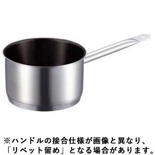 EBM 江部松商事 ＥＢＭ　18-8　プロシェフIH　深型片手鍋　２０cm　蓋無テフロン