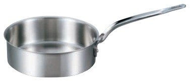 EBM 江部松商事 EBM ビストロ 三層クラッド 浅型片手鍋 27cm 蓋無の通販は