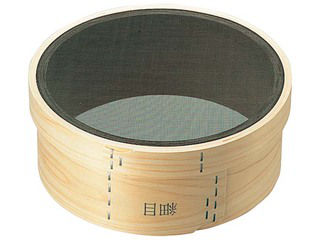 木枠　裏漉　代用毛　荒目（２０メッシュ）７寸（２１cm）