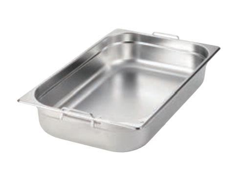 EBM 江部松商事 ＥＢＭ　ガストロノームパン　Ｗハンドル　１／２　Ｈ２００mm