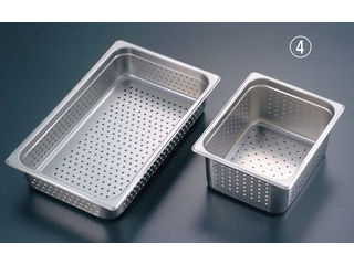 EBM 江部松商事 ＥＢＭ　穴明ホテルパン　１／２　２００mm　Ｈ２１２８ＰＦの通販は