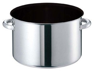 EBM 江部松商事 EBM モリブデンジIIプラス 半寸胴鍋 30cm 蓋無