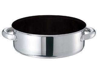 EBM モリブデンジIIプラス 外輪鍋 36cm 蓋無 ノンスティック (eb-8690410) EBM 江部松商事 ＥＢＭ モリブデンジ II 外輪鍋 ２４cm 蓋無 EBM