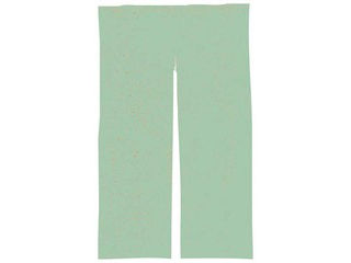 半間用　無地　のれん　グリーン　大　９００×１５００