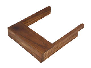 EBM 江部松商事 ＥＢＭ　ＩＨ調理器用木枠　茶