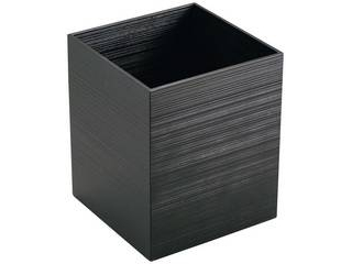 木製 千筋キューブ 黒 200×200×240mm