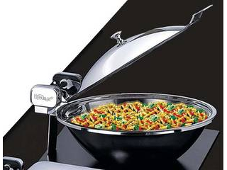 ハイパーラックス 中華電磁サーバー ステンレス蓋タイプ(ノーマルヒンジ)641