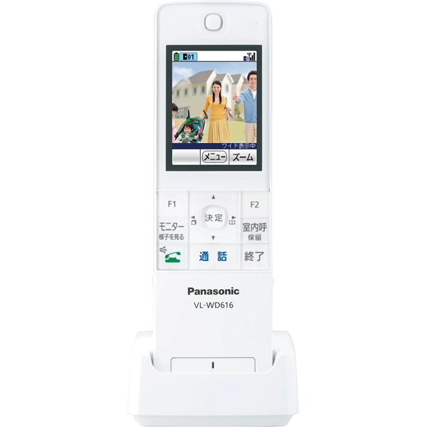 Panasonic パナソニック VL-WD616　ワイヤレスモニター子機（ドアホン/電話両用）