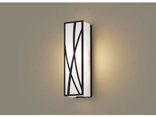 Panasonic パナソニック LGWC81407LE1 LEDポーチライト オフブラック【電球色】【明るさセンサ付】【壁直付型】の通販は