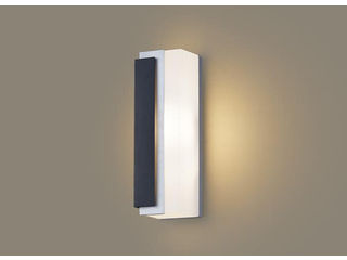 Panasonic パナソニック LGW80441LE1 LEDポーチライト シルバーメタリック、オフブラック【電球色】【左側遮光】【壁直付型】の通販は 7,995円