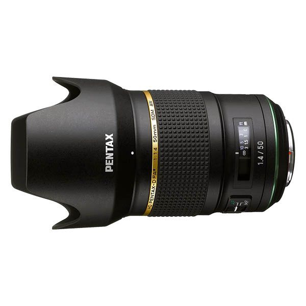 PENTAX ペンタックス HD PENTAX-D FA★50mmF1.4 SDM AW（ブラック）　35ミリフルサイズ対応大口径単焦点レンズ