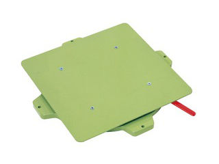 SAKAE/サカエ 【代引不可】クルクル回転盤(スチール天板・ハンドストッパー付) PS-40STの通販は