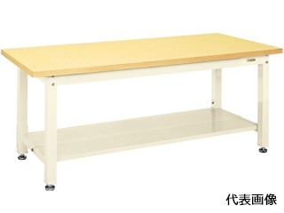 SAKAE/サカエ 【代引不可】重量作業台KWタイプ(中板2枚付) KWG-128T1I