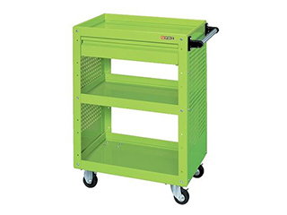 サカエ SAKAE CSWA-906J 直送 代引不可 ニューCSスーパーワゴン 900×600×H660mm CSWA906J ポイント5倍直送品 サカエ スペシャルワゴン(引出し付) SPW-11NI