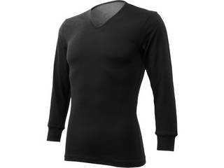 Liberta!/リベルタ サーモワン Vネック9部丈袖 メンズ/BLK(XLサイズ) TO-26100013の通販は 6,239円