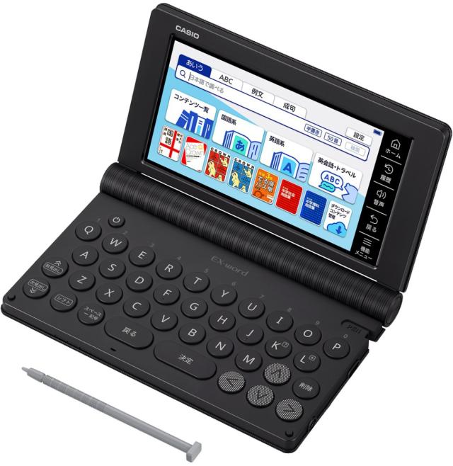 CASIO カシオ計算機 電子辞書 EX-word XD-SA3900BK（180コンテンツ/中学生モデル/ブラック）