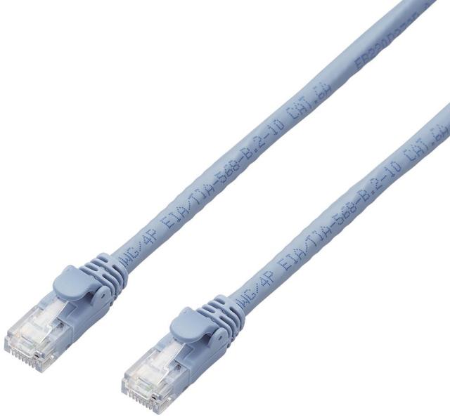 ELECOM エレコム Cat6A LANケーブル 100m LD-GPAT/BU100RS