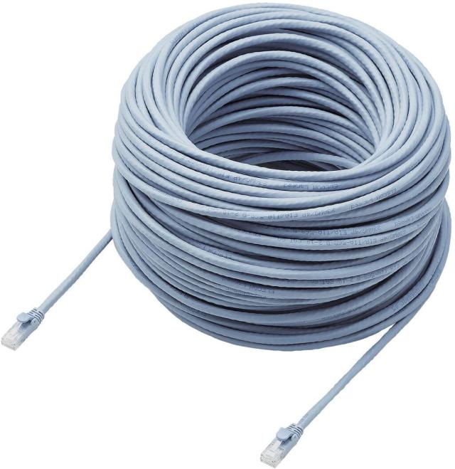 ELECOM エレコム Cat6A LANケーブル 70m ブルー LD-GPAT/BU70/RS