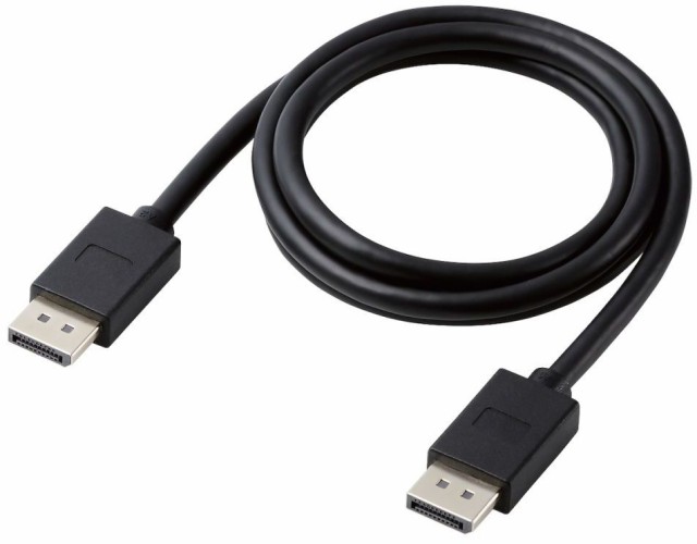 ELECOM エレコム ディスプレイポートケーブル/ver1.4対応/1.0m/ブラック CAC-DP1410BK2の通販は
