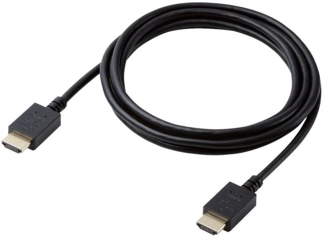 ELECOM エレコム PremiumHDMIケーブル(スリム） 2.0m  CAC-HDPS20BK ブラックの通販は 4,951円