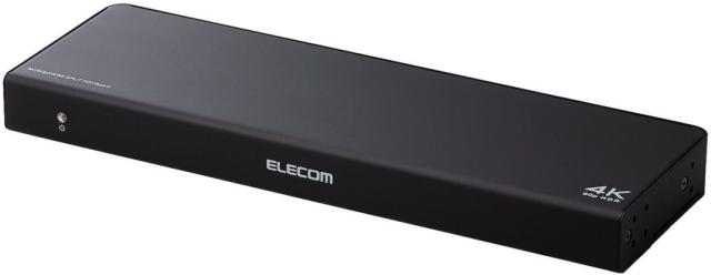 ELECOM エレコム HDMI分配器 4K60p対応 1入力 8出力 VSP-HDP18BK ブラック