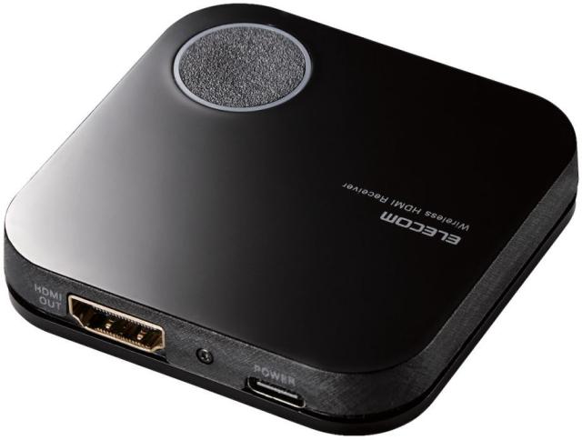 ELECOM エレコム 納期5月中旬 アクセスポイント接続対応Miracastレシーバー/ブラック LDT-MRC03の通販は