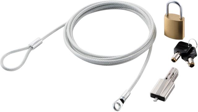 ELECOM エレコム セキュリティワイヤー/南京錠/マルチロックパーツ/ハイグレード/マスターキー ESL-3AHM※受注生産の通販は 5,034円