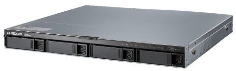 ELECOM エレコム Windows Server IoT 2022 for Storage搭載NAS Atom/スタンダード/1U/32TB NSB-74R32TS22
