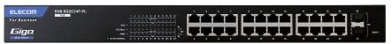 ELECOM エレコム 法人向けスイッチングこしき/WEBかっこ良い/Giga/PoE/24界面/3年言いはなつ EHB-SG2C24F-PL