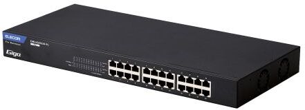 ELECOM エレコム 法人向けスイッチングハブ/アンマネージ/Giga/PoE/24ポート/3年保証 EHB-UG2D24F-PL