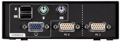 ELECOM エレコム パソコン切替器(KVM)/VGA対応/2台切替 KVM-NVXSN2_3