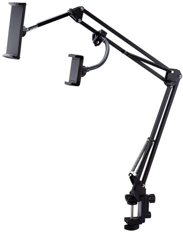 ELECOM エレコム 端末2台を自由に位置調節できるZアーム型タブレットスタンド TB-DSZARM2BK 5,500円