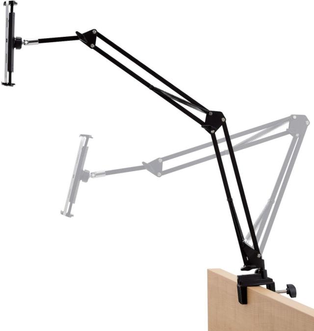 ELECOM エレコム スマートフォン・タブレット用フレキシブルアームスタンド/Zアーム型/ブラック TB-DSZARMBEDBKの通販は