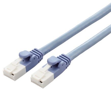 ELECOM エレコム LANケーブル/CAT6対応/EU RoHS指令準拠/爪折れ防止/簡易パッケージ/1m/ブルー/20個セット LD-GPT/BU1/RS2_1