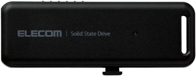 ELECOM エレコム 外付けポータブルSSD/USB3.2(Gen2)対応/スライド式/2TB/ブラック ESD-EMB2000GBKの通販は