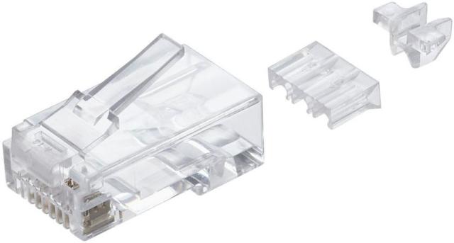 ELECOM エレコム RJ45コネクタ/ロードバー付き/100個入り LD-6RJ45T100/L