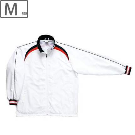 CONVERSE コンバース 【メンズ】ウォームアップジャケット【ホワイト×ネイビー】【Mサイズ】CB162506S-1129