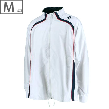 CONVERSE コンバース 【メンズ】ウォームアップジャケット 裾ボックス仕様 【ホワイト×ネイビー】【Mサイズ】CB162501S-1129の通販は 9,020円