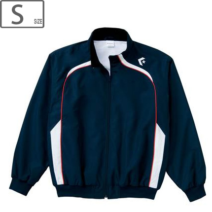 CONVERSE コンバース 【メンズ】ウォームアップジャケット 裾フライス仕様【ネイビー×ホワイト】【Sサイズ】CB162502S-2911