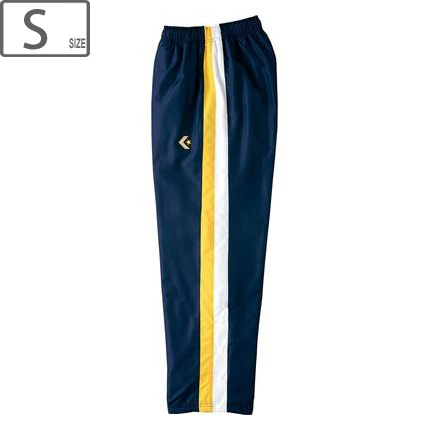CONVERSE コンバース CB162506P-2911 ウォームアップパンツ（裾ボタン仕様） 【S】 （ネイビー×ホワイト） 6,820円