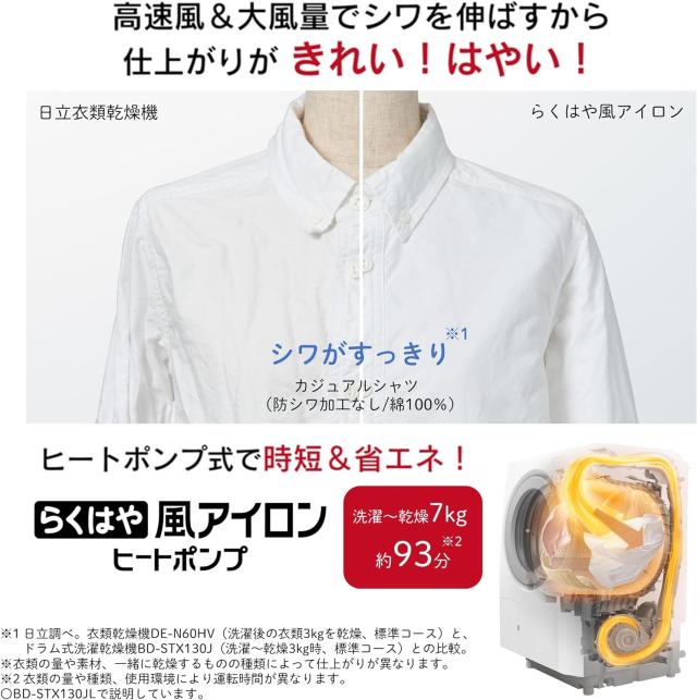 HITACHI 日立 ドラム式洗濯機 洗濯13kg乾燥7kg 左開き ビッグドラム BD 