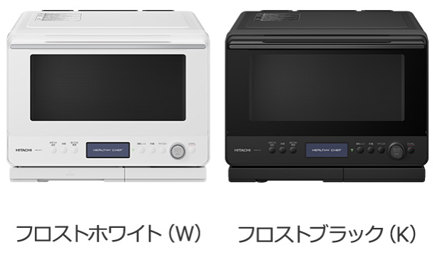 HITACHI 日立 MRO-W1C-K(フロストブラック)　ヘルシーシェフ 過熱水蒸気オーブンレンジ 30L+小型家電リサイクル券セット_1