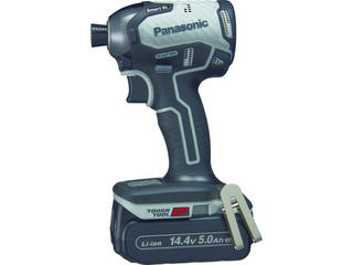 Panasonic デュアル EZ76A1LJ2F-H インパクトドライバー 14.4V 5.0Ahセット グレー パナソニック Panasonic 充電インパクトドライバー Dual 14.4V 5.0Ah
