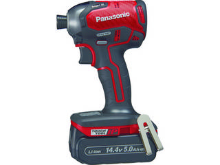 Panasonic パナソニック デュアル インパクトドライバー 14.4V 5.0Ahセット 赤 EZ76A1LJ2F-Rの通販は
